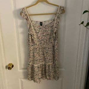Floral Ruffled Dress